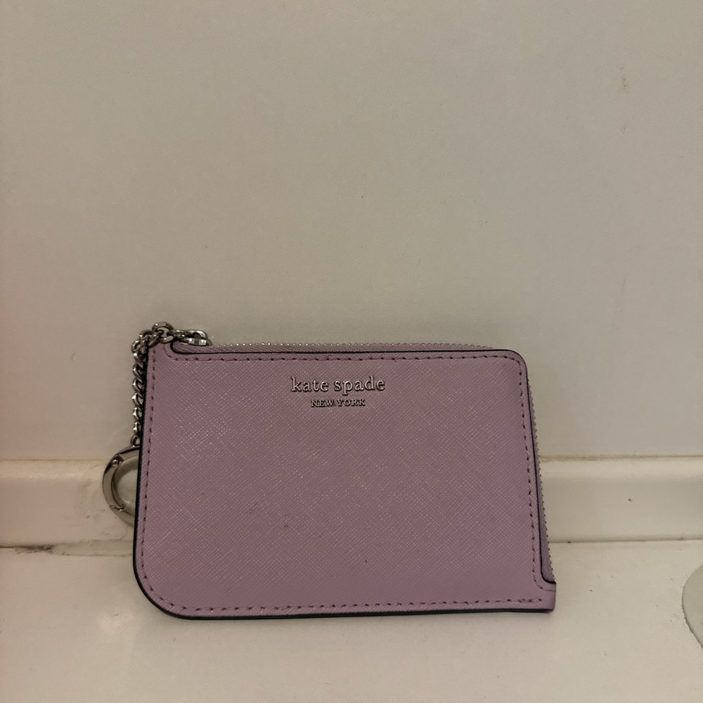 Kate Spade Lavender Key & Card Holder